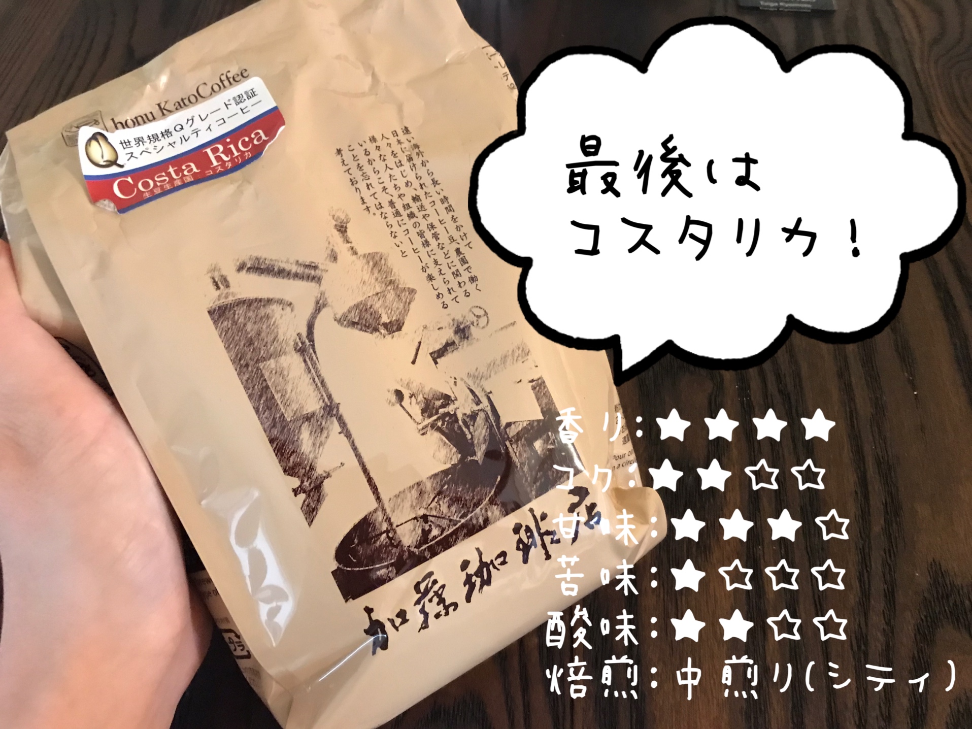 加藤珈琲店のコーヒー