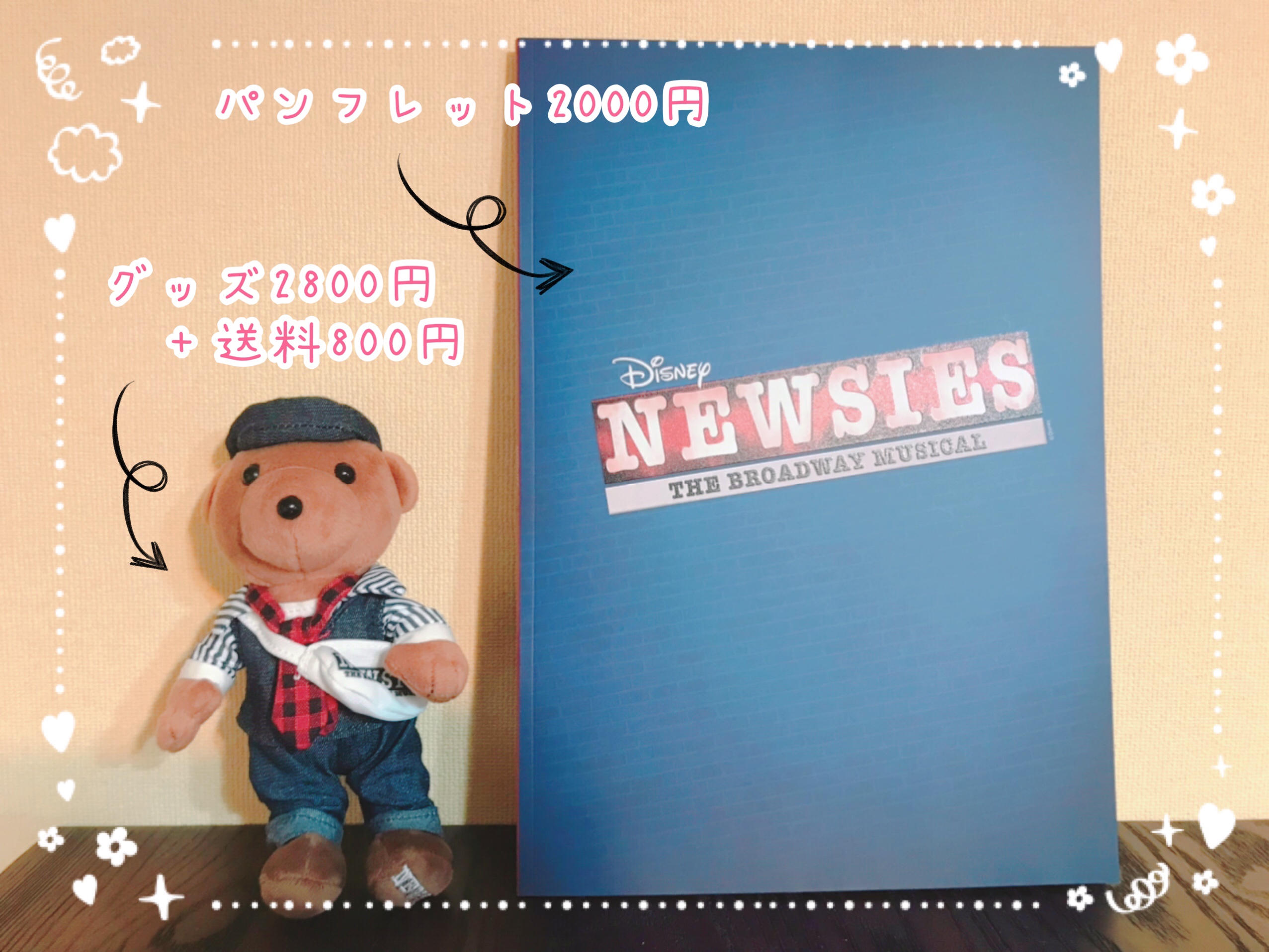 パンフレットとグッズを購入しました