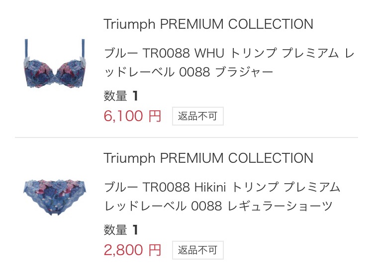 お高め下着が安く買える