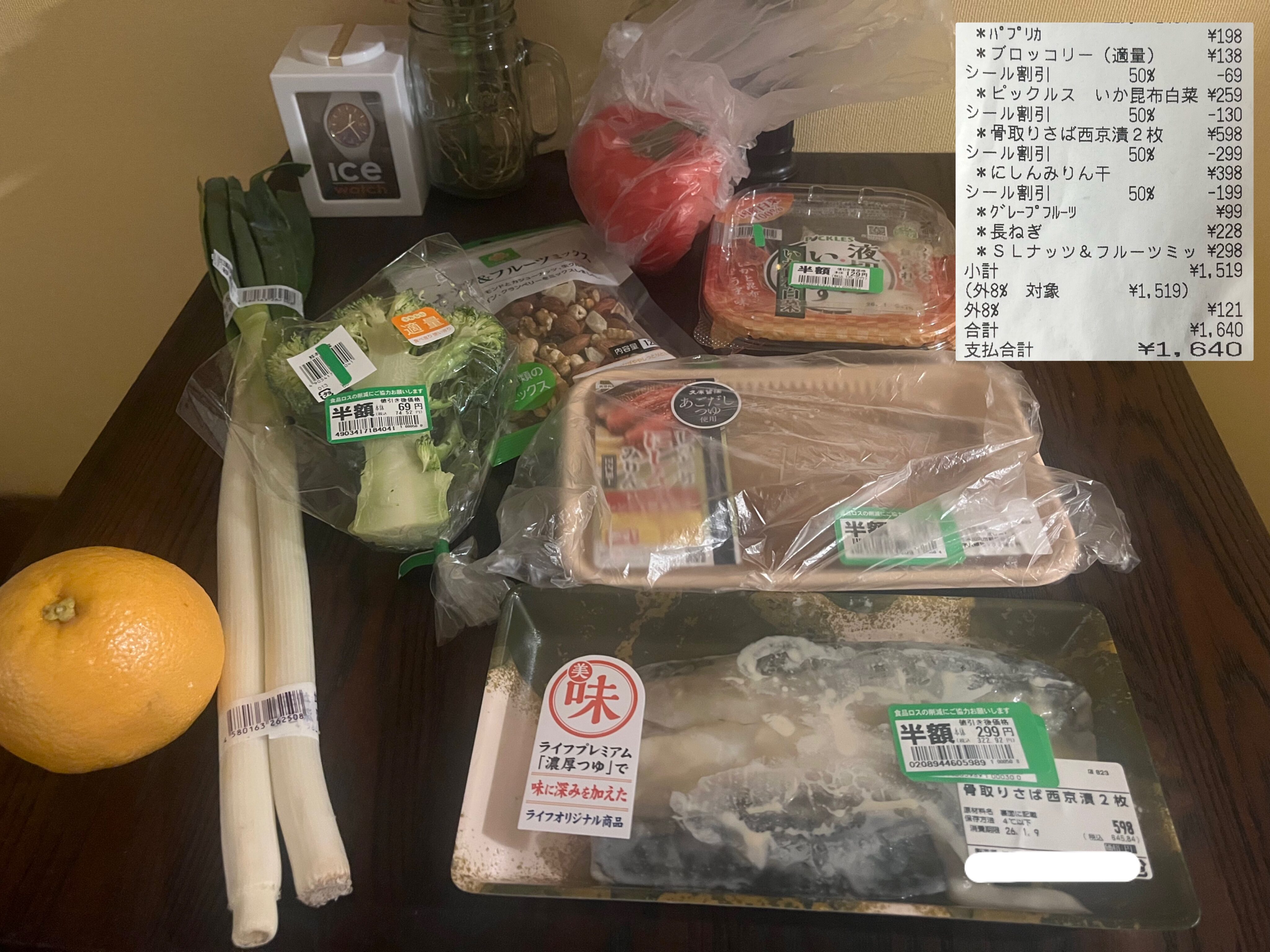 食費購入品