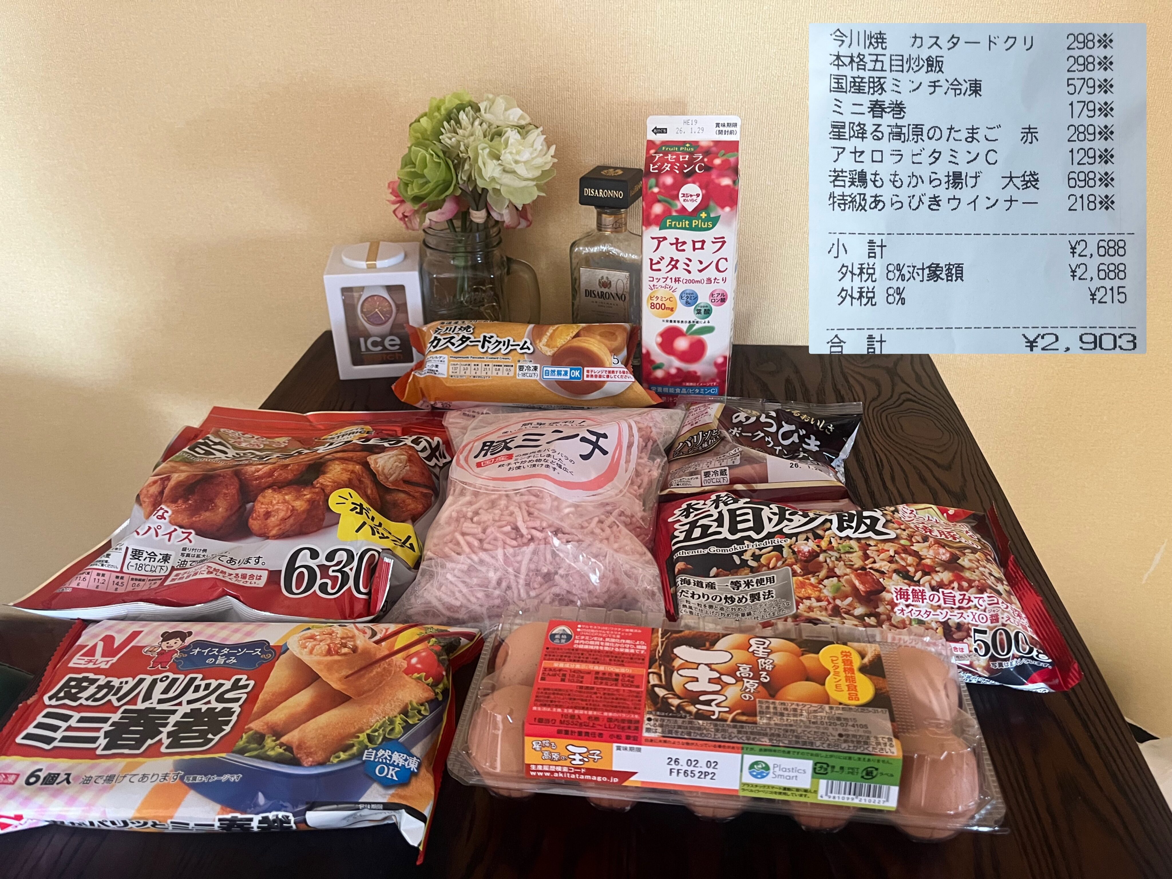 食費購入品