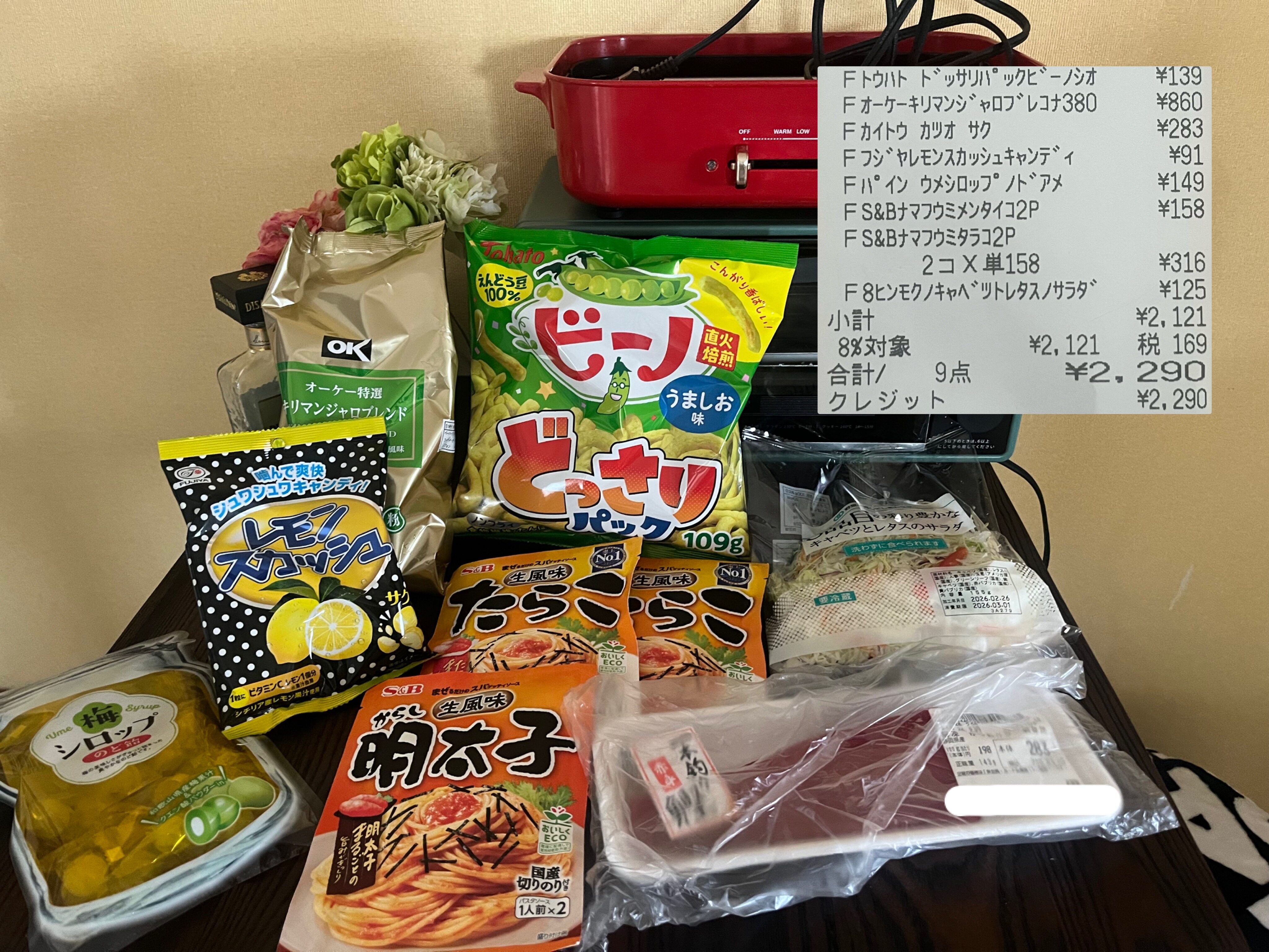 食費購入品